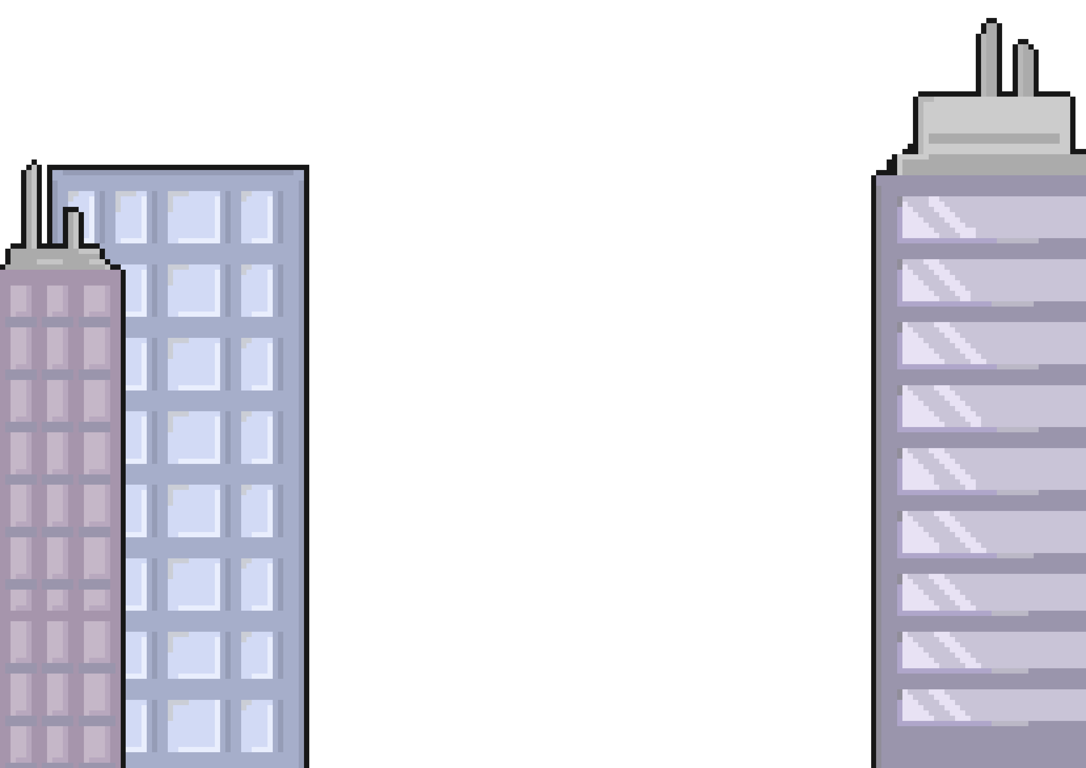 pixel buildings